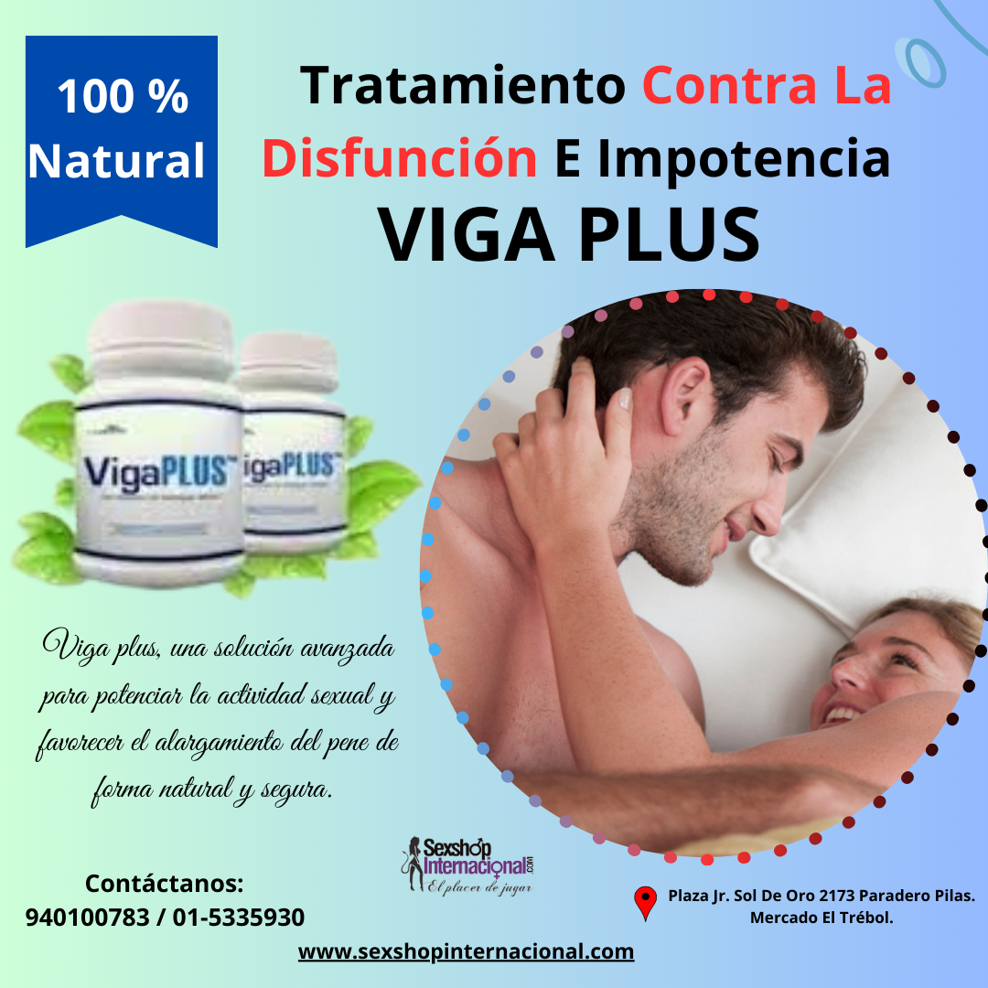 VIGA PLUS SOLUCION A LA POTENCIA SEXSHOP 